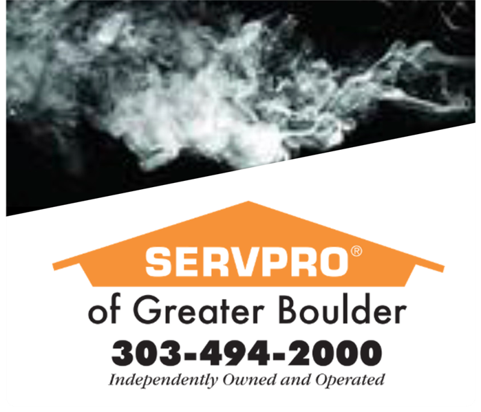 smoke photo with SERVPRO of Greater Boulder logo